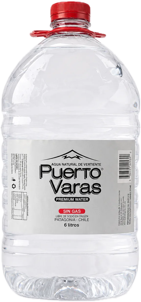PET 6 L Agua Puerto Varas